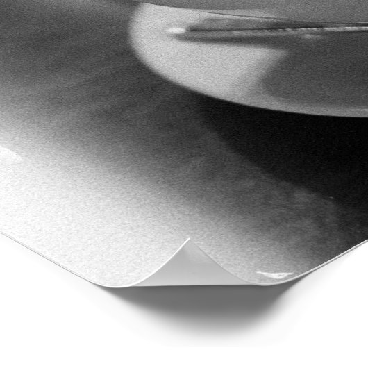 Morning Latte Poster (Ecke)