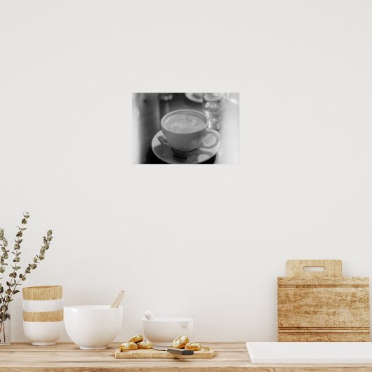 Morning Latte Poster (Küche)