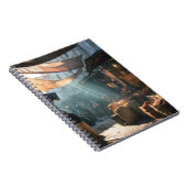 Morning Light Anciate Spice Bazaar Notebook Notizblock (Rechte Seite)