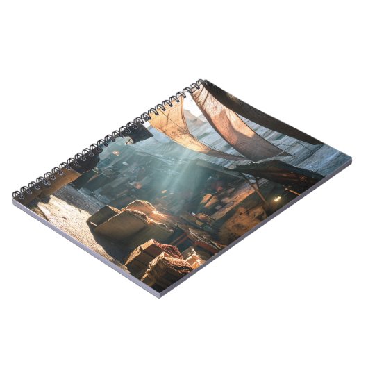 Morning Light Anciate Spice Bazaar Notebook Notizblock (Linke Seite)