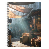 Morning Light Anciate Spice Bazaar Notebook Notizblock (Vorderseite)