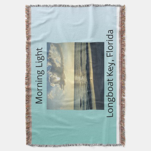 Morning Light Coastal Serenity Decke (Vorderseite Vertikal)