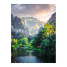 Morning Light Through the Canyon