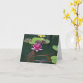 Morning Lily Karte (Gelbe Blume)