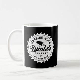 Morning Lumber Company Camping Wood Kaffeetasse