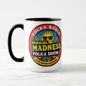 Morning Madness Polka Show Mug Tasse (Links)