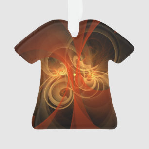 Morning Magic Abstrakt Art Acrylic Shirt Ornament