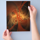 Morning Magic Abstrakt Art Flyer (Hand)