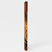 Morning Magic Abstrakt Art Glossy iPhone Hülle (Rechte Seite)