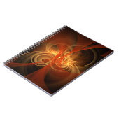 Morning Magic Abstrakt Art Notebook Notizblock (Linke Seite)