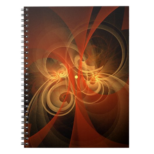 Morning Magic Abstrakt Art Notebook Notizblock (Vorderseite)