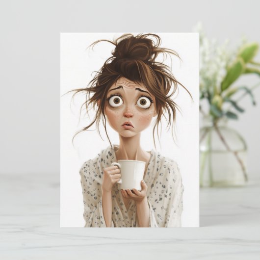 Morning Mayhem Einladung (Stehend Vorderseite)