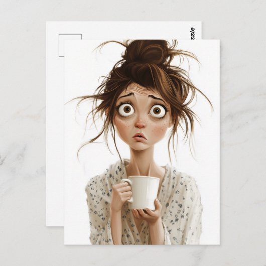 Morning Mayhem Postkarte (Vorne/Hinten)