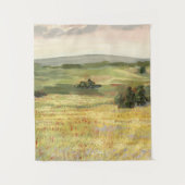 Morning Meadow Wandteppich (Vorderseite)