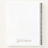 Morning Mint Spiralnotebook Notizblock (Rückseite)