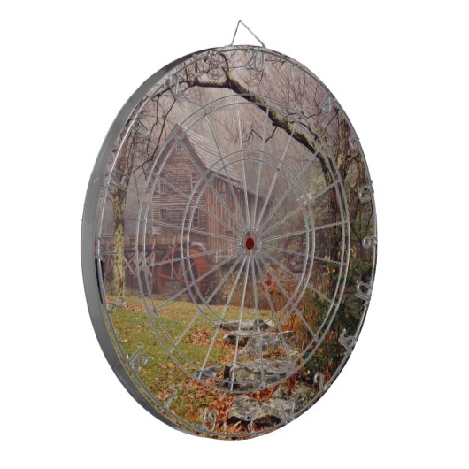 Morning Mist Dartscheibe (Vorderseite Links)