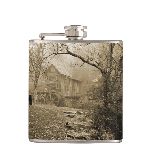 Morning Mist Flachmann (Vorderseite)