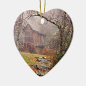Morning Mist Keramikornament (Links)