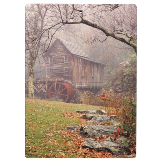 Morning Mist Klemmbrett (Rückseite)