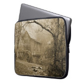 Morning Mist Laptopschutzhülle (Vorderseite Links)
