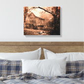 Morning Mist Leinwanddruck (Insitu (Schlafzimmer))