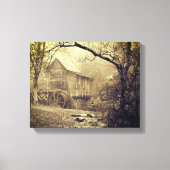 Morning Mist Leinwanddruck (Vorderseite)