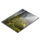 Morning Mist on Rhododendron Notizblock (Linke Seite)