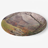 Morning Mist Pappteller (Schrägansicht)