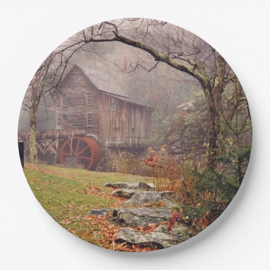 Morning Mist Pappteller (Vorderseite)