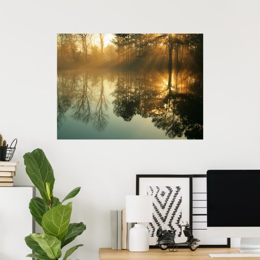 Morning Mist Poster (Heimbüro)