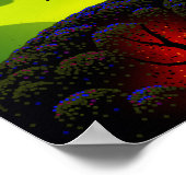 Morning Mist Poster (Ecke)