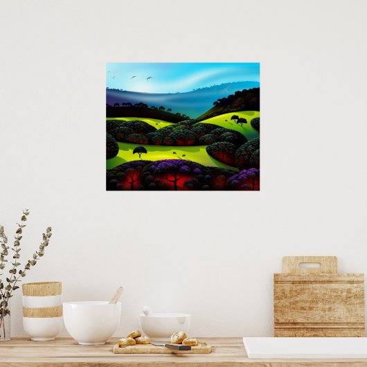 Morning Mist Poster (Küche)