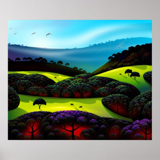 Morning Mist Poster (Vorne)