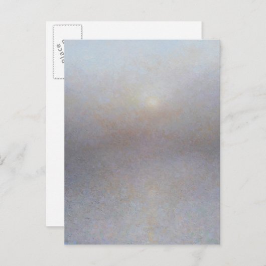 Morning Mist Postkarte (Vorne/Hinten)