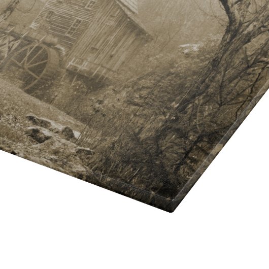 Morning Mist Schneidebrett (Ecke)