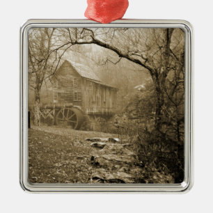 Morning Mist Silbernes Ornament