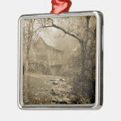 Morning Mist Silbernes Ornament (Links)