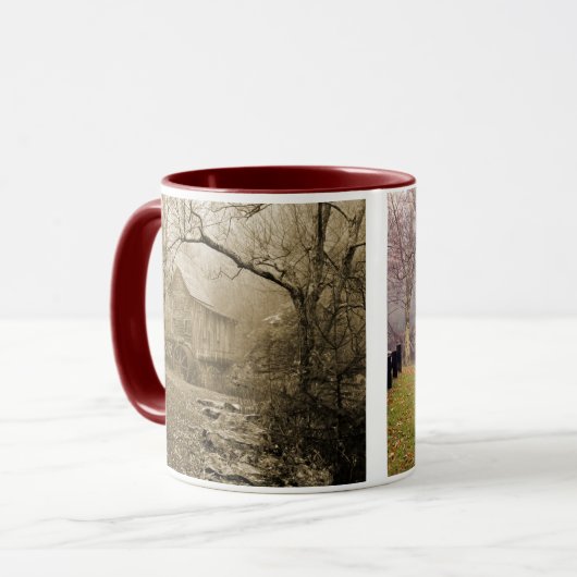 Morning Mist Tasse (Vorderseite Links)