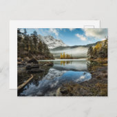 Morning Mood | Lake Eibsee Postkarte (Vorne/Hinten)
