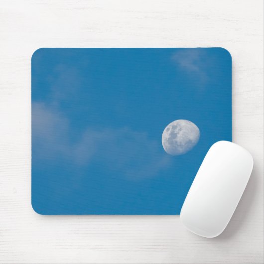 Morning Moon | Sambia, Afrika Mousepad (Mit Mouse)