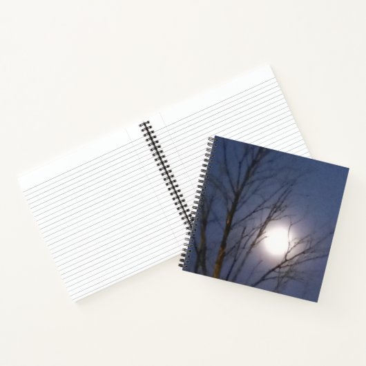 Morning Moonlight Notizbuch (Innenseite)
