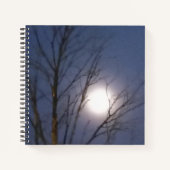 Morning Moonlight Notizbuch (Vorderseite)