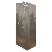 "Morning Mountain" Geschenktüte Für Weinflaschen (Vorderseite Schrägansicht)