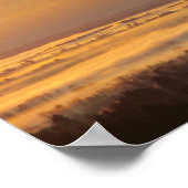 Morning Mountain Magic Poster (Ecke)