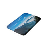 Morning Mountain Nebel Landschaft Badematte (Schrägansicht)