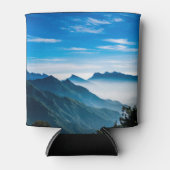 Morning Mountains Nebellandschaft Dosenkühler (Vorderseite)