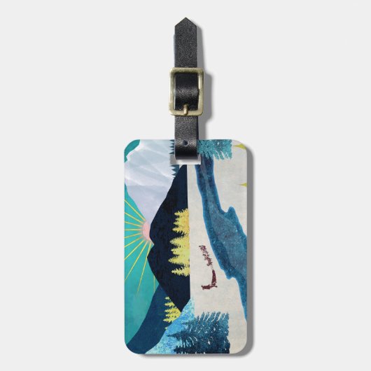 Morning Musher Gepäckanhänger (Vorderseite vertikal)