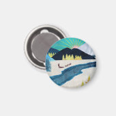 Morning Musher Magnet (Vorderseite/Rückseite)