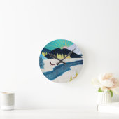 Morning Musher Runde Wanduhr (Zuhause)