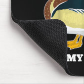 Morning My Favorite Duck Hunting Funny Hunter Mousepad (Ecke)